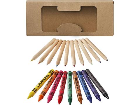 Pencil and Crayon set