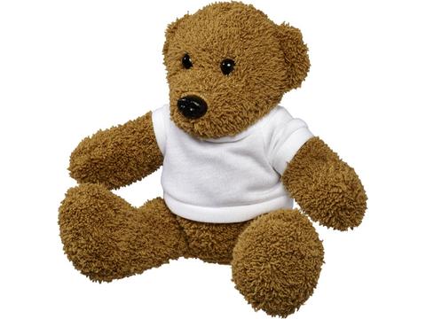 Plush rag bear with shirt