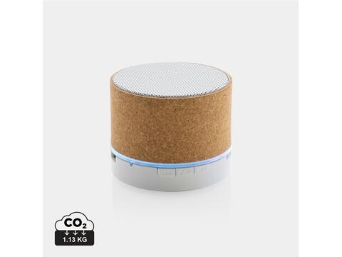 FSC® cork 3W wireless speaker
