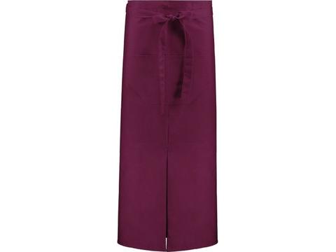 Apron with split