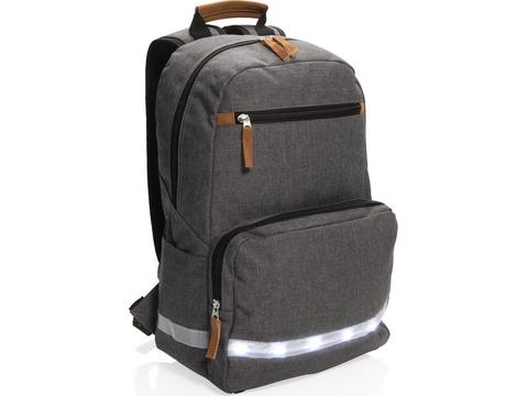 LED light 13” laptop backpack