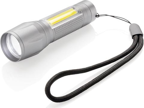 LED 3W focus zaklamp met COB