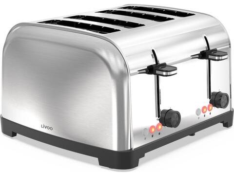 LIVOO 4-slot toaster