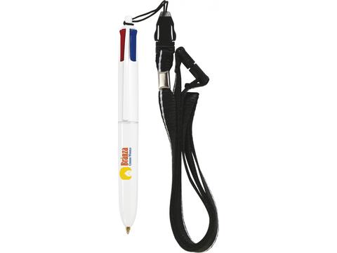 Bic 4 Colours Mini with Lanyard