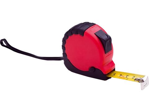 Tape measure with rubber grip
