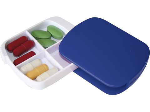 4 Compartments sliding pillbox