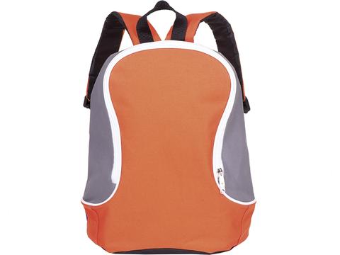 Bi-coloured backpack