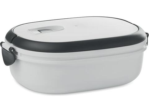 PP lunch box with air tight lid 20 x 14 x 6,5 cm