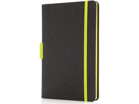 Deluxe A5 notebook with pen holder