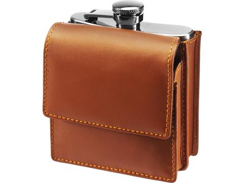 Stainless steel hip flask - 175 ml
