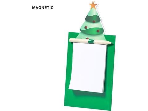 Magnet with notepad X-Mas