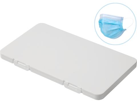 Mask-Safe antimicrobial face mask case