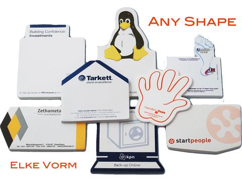 Adhesive die cut Notepads