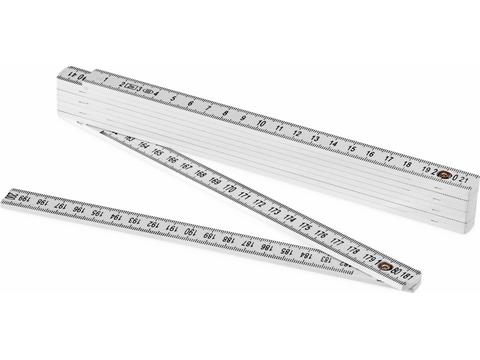 Foldable promotional Ruler 2m