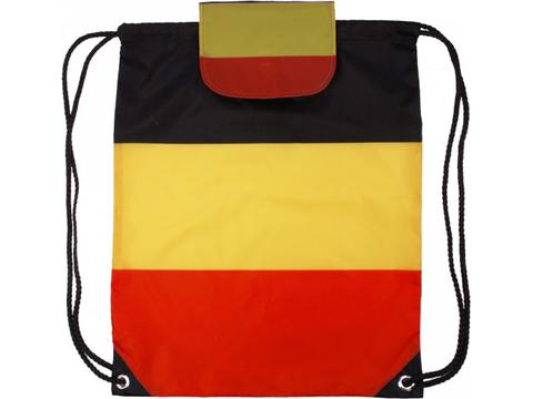 Backpack in Belgian colors