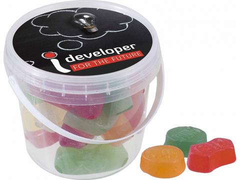 Mini bucket Winegums