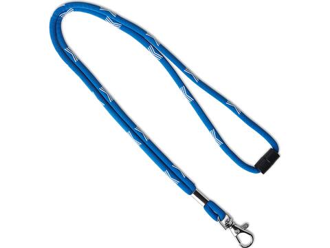 Custom-Made Woven Polyester Lanyard with Metal Clamp – Fully Personalized Design