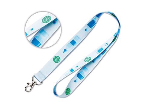 Custom-Made Sustainable RPET Lanyard for Sublimation – Fully Custom Design