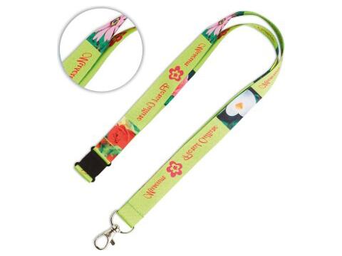 Custom-Made Polyester Lanyard with Sublimation Print – Fully Custom Design