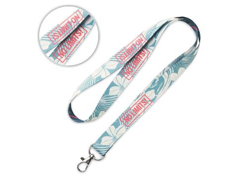 Custom-Made RPET Lanyard Suitable for Sublimation – Fully Custom Design
