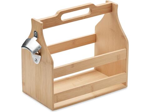 Carry crate including bottle opener