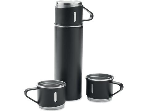 Double wall bottle and cup set