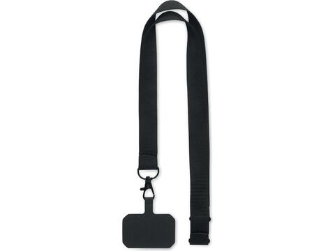 Phone holder lanyard