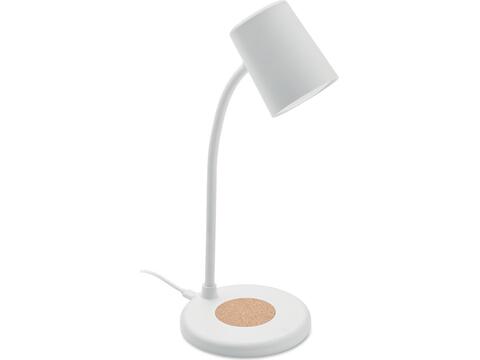 Wireless charger, lamp speaker