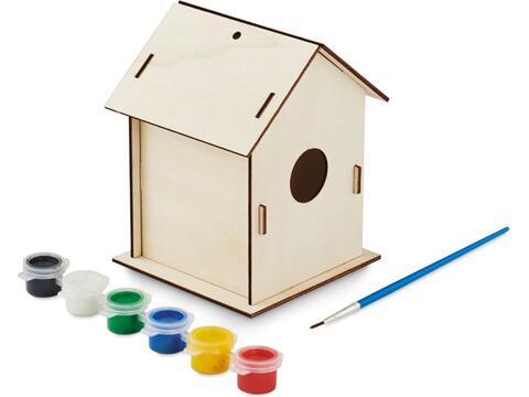 DIY wooden bird house kit