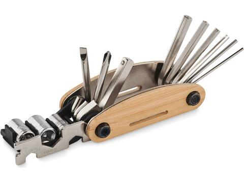 Multi tool pocket in bamboo
