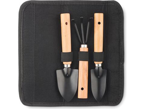 3 garden tools  in RPET pouch