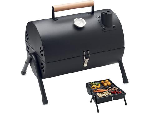 Portable barbecue with chimney