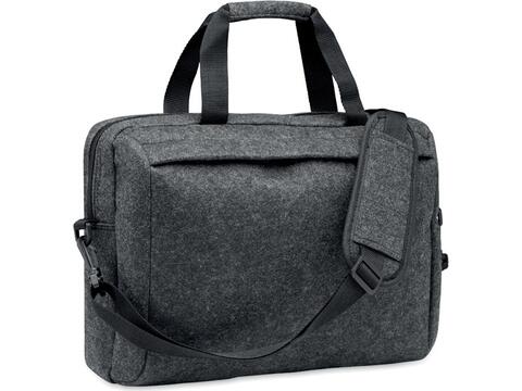 15 inch RPET felt laptop bag