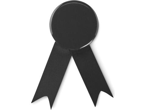 Ribbon style badge pin