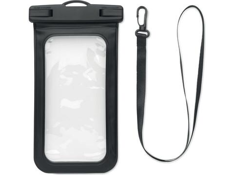 Waterproof smartphone pouch