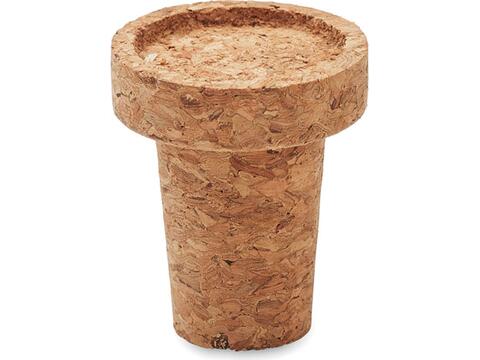 Cork bottle stopper