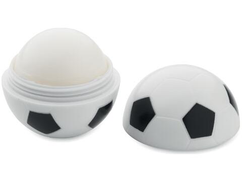 Lip balm in football shape