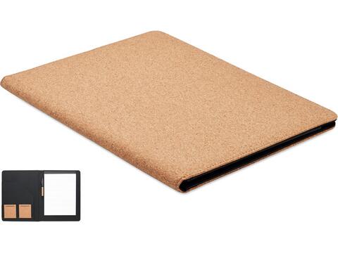 A4 cork conference folder