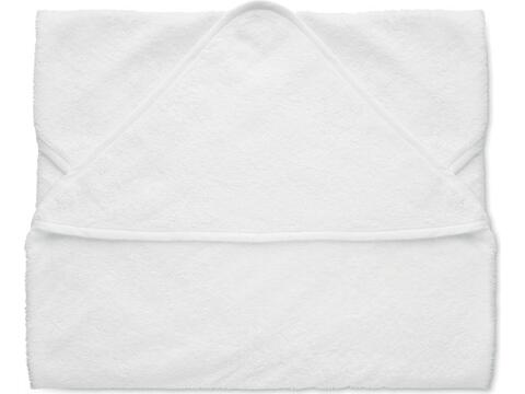 Cotton hooded baby towel