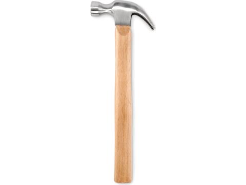 Wooden claw hammer