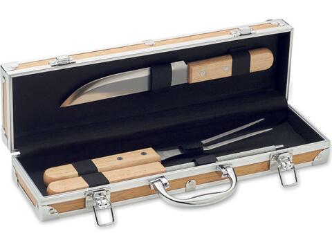 Stainless steel barbecue tools