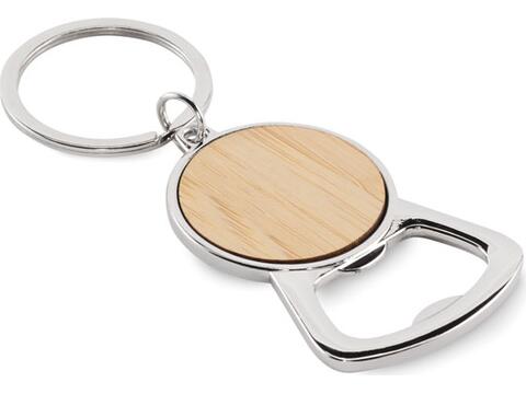 Recycled aluminium key ring
