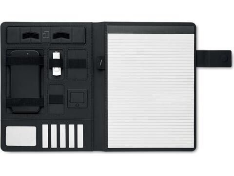 A4 folder and wireless charger