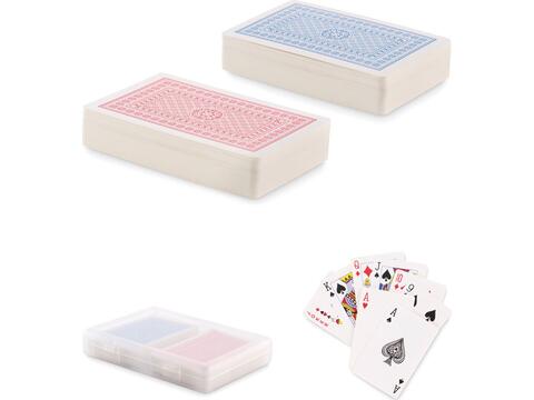Set of classic playing cards