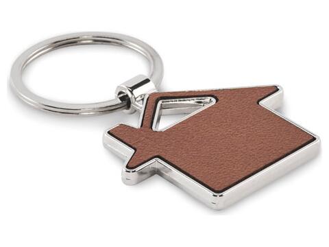 House shaped key ring