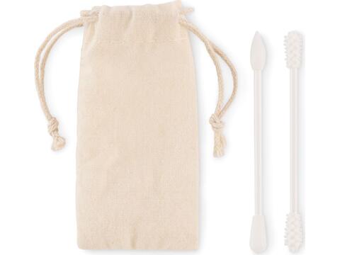 Reusable swabs set
