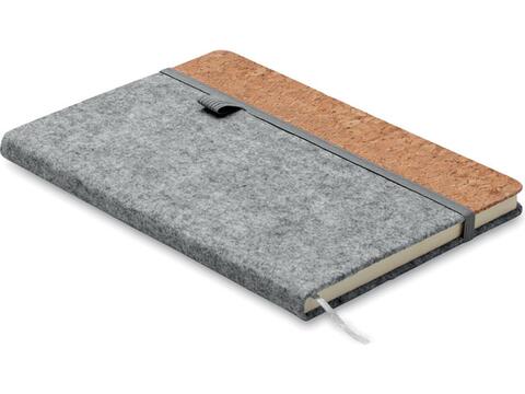 A5 RPET cork notebook