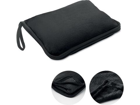 2 in 1 travel blanket set
