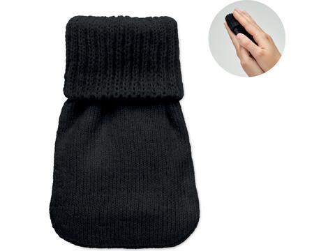 Hand warmer knitted polyester