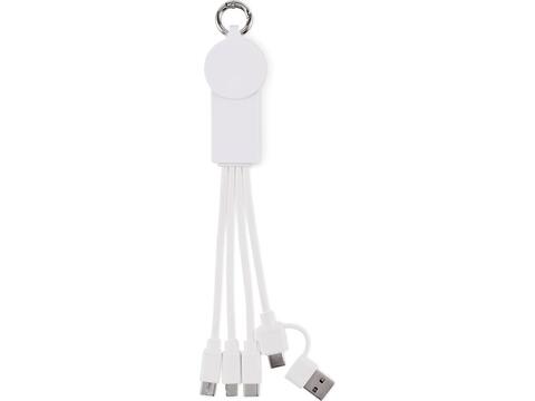 2 in 1 charging cable type-C